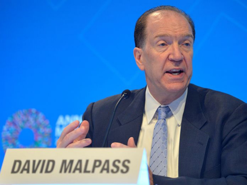 World Bank Head Melpass: anti-Russian sanctions hit global GDP
